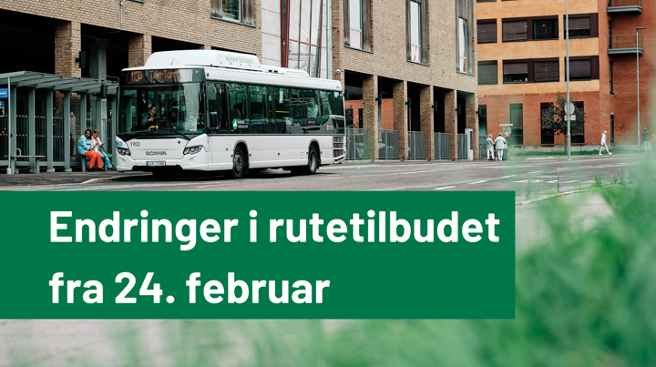 Rutetilbud Endringer 24 Feb 2025