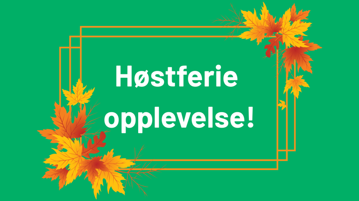 Høstferie Morro!
