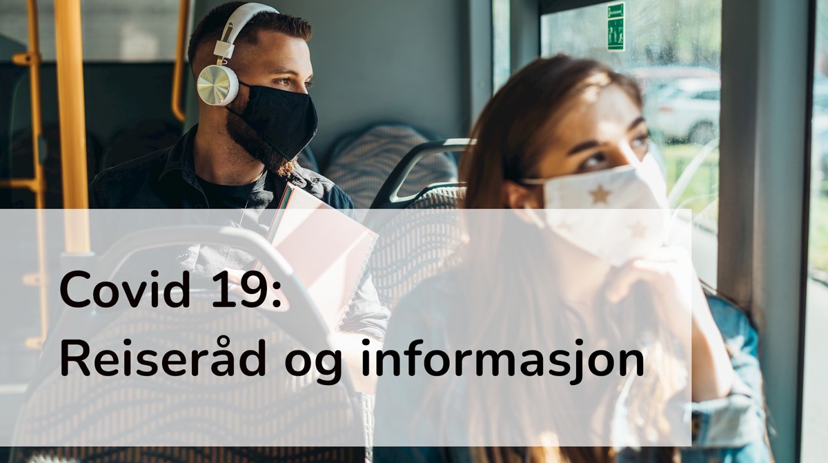 Covid 19 Reiserad Og Informajson