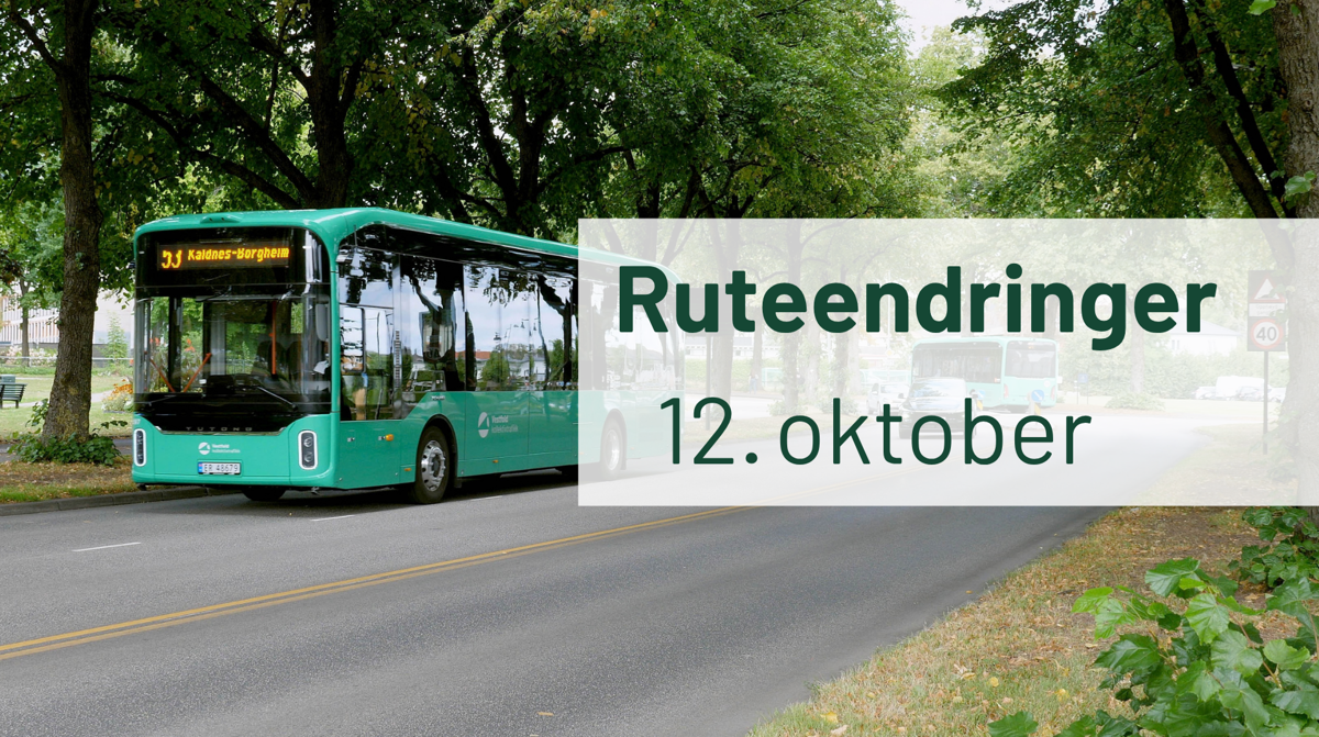 Ruteendringer Vkt.No