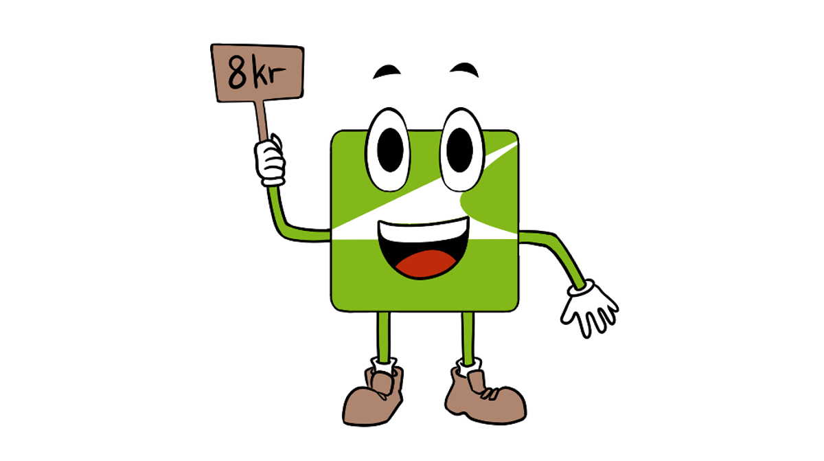 Viktor Maskot Liten
