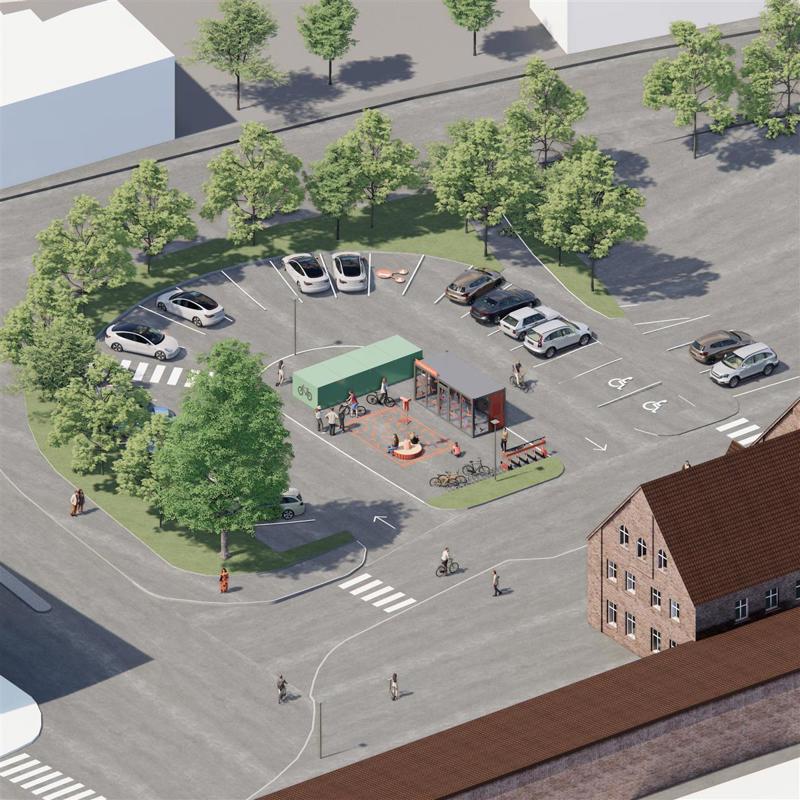 Mobilitetspunkt Tønsberg stasjon