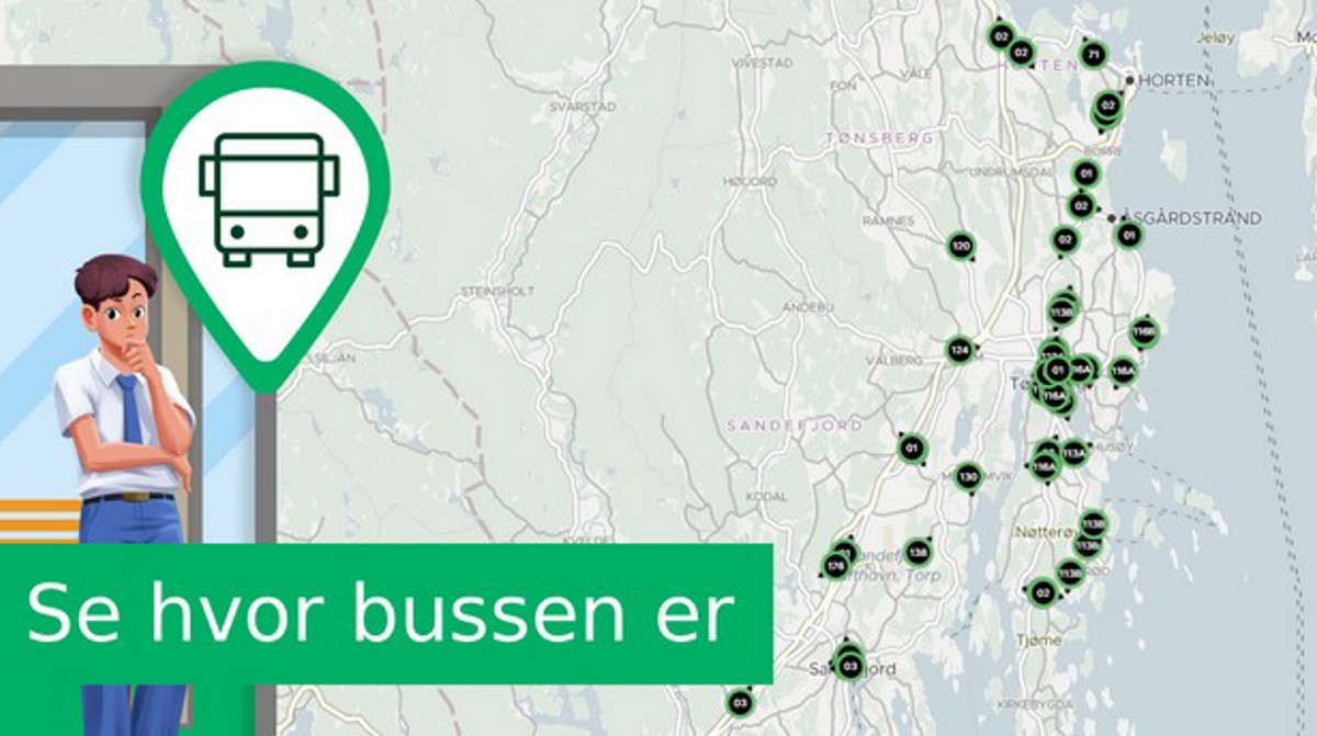 Se Hvor Bussen Er