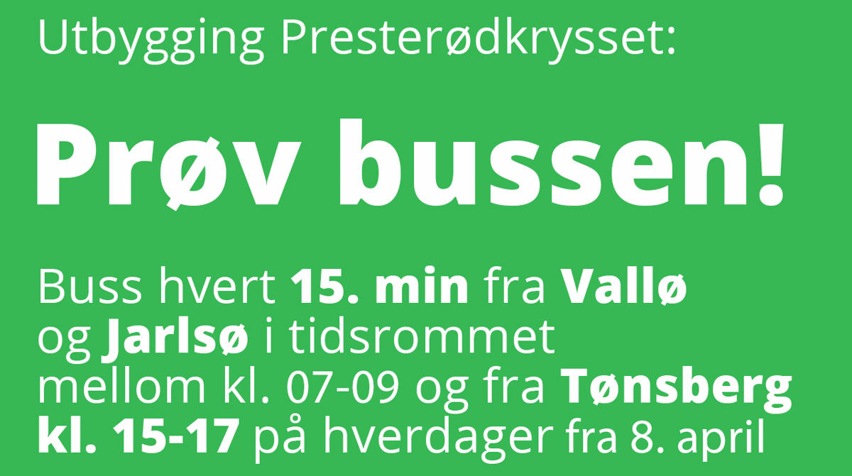 8 April Presetroedbakken 15 April