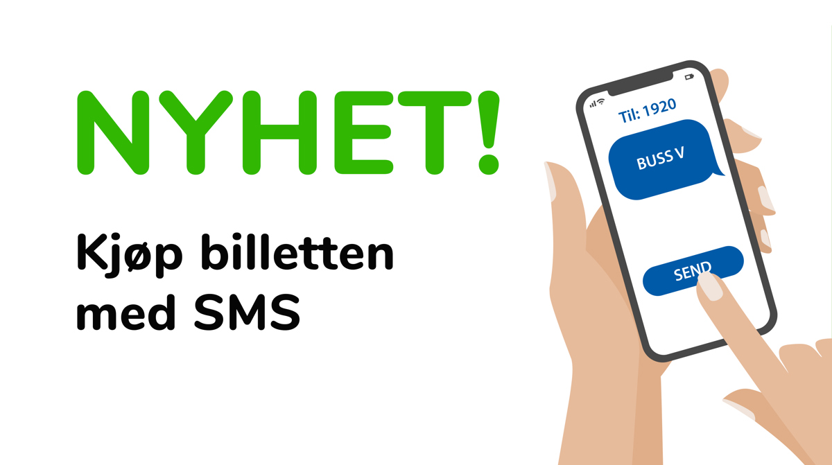 Sms Billett Nyhet Vkt