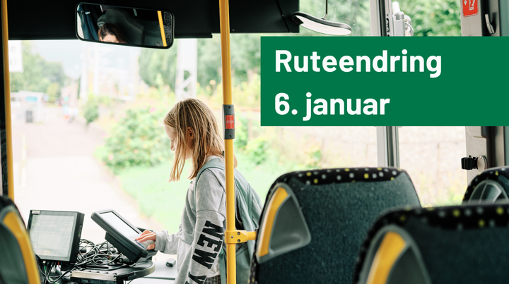 Ruteendring 6 Januar Vkt.No