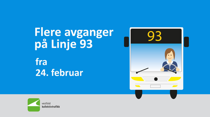 Endring Linje 93 24 Februar