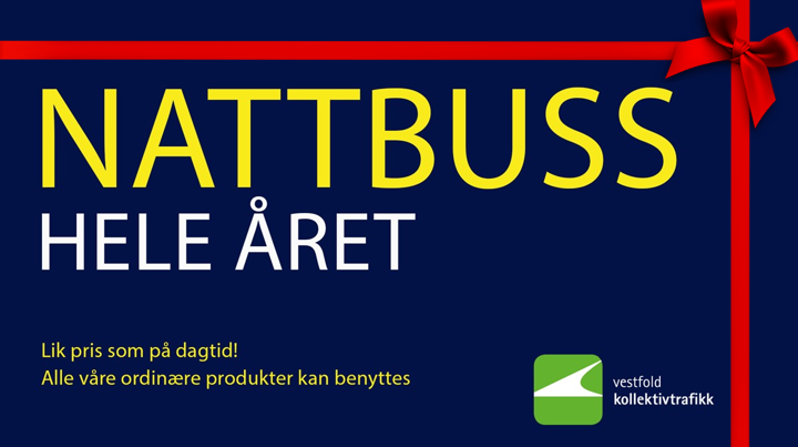 Nattbuss Artikkelbilde Jul